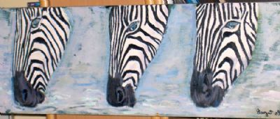 zebra på druk